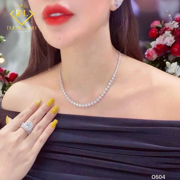 Dây Chuyền Kim Cương – O504